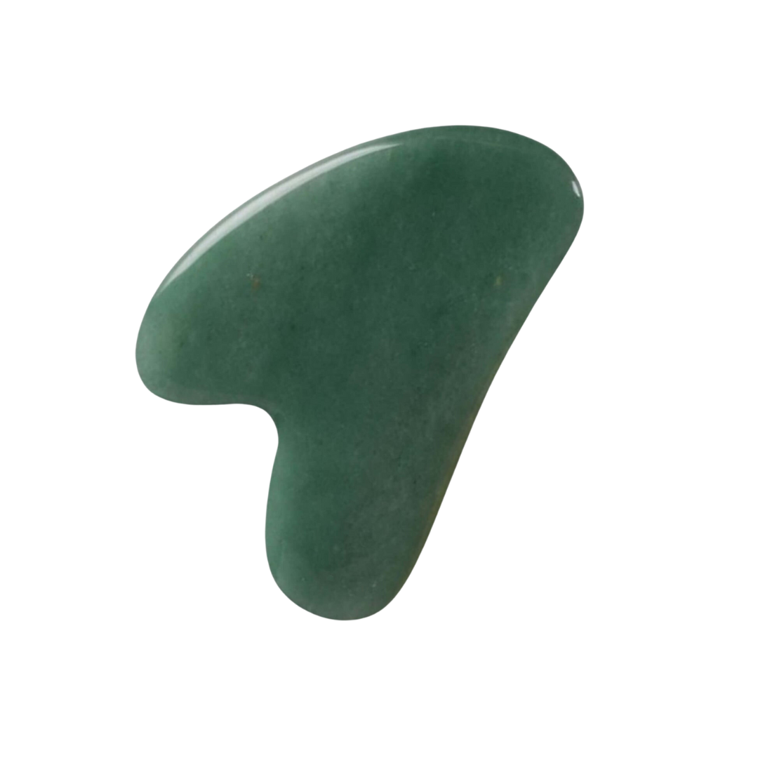 GUA SHA Heart Aventurine - Calm & Relaxation