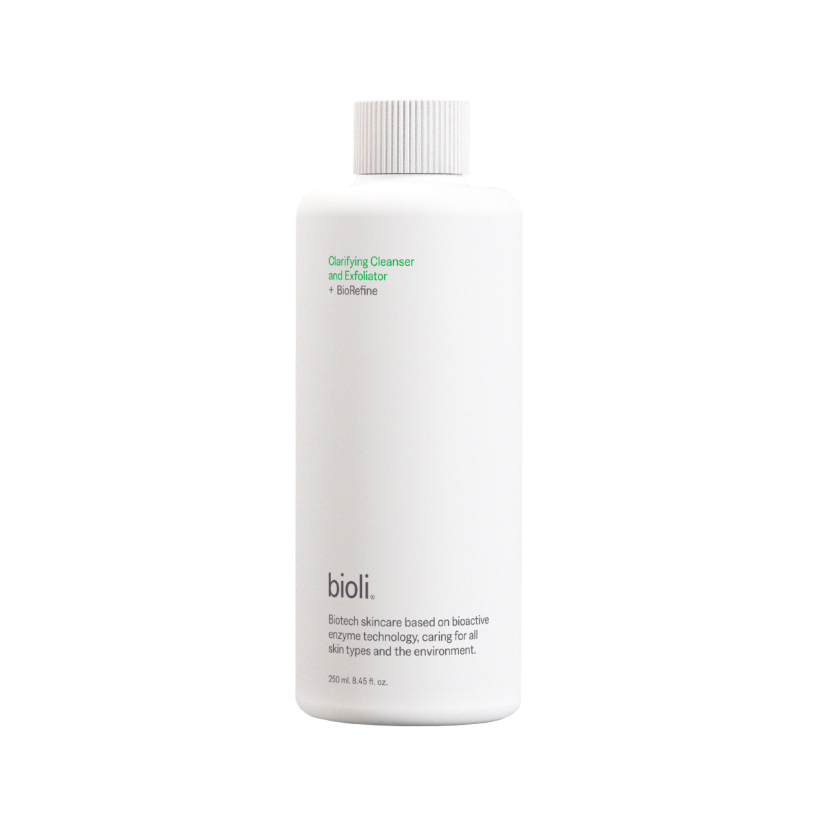 Bioli – Nettoyant Clarifiant & Exfoliant Enzymatique Doux – 250 ml