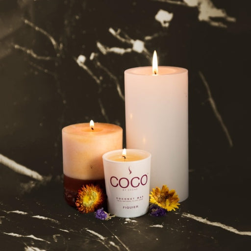 coconut wax candles