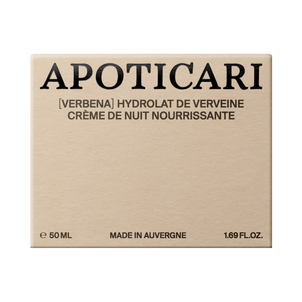 Nourishing Night Cream - Verbena