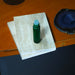 emerald green frosted