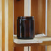 7.5 Amber Straight Sided Jar Empty