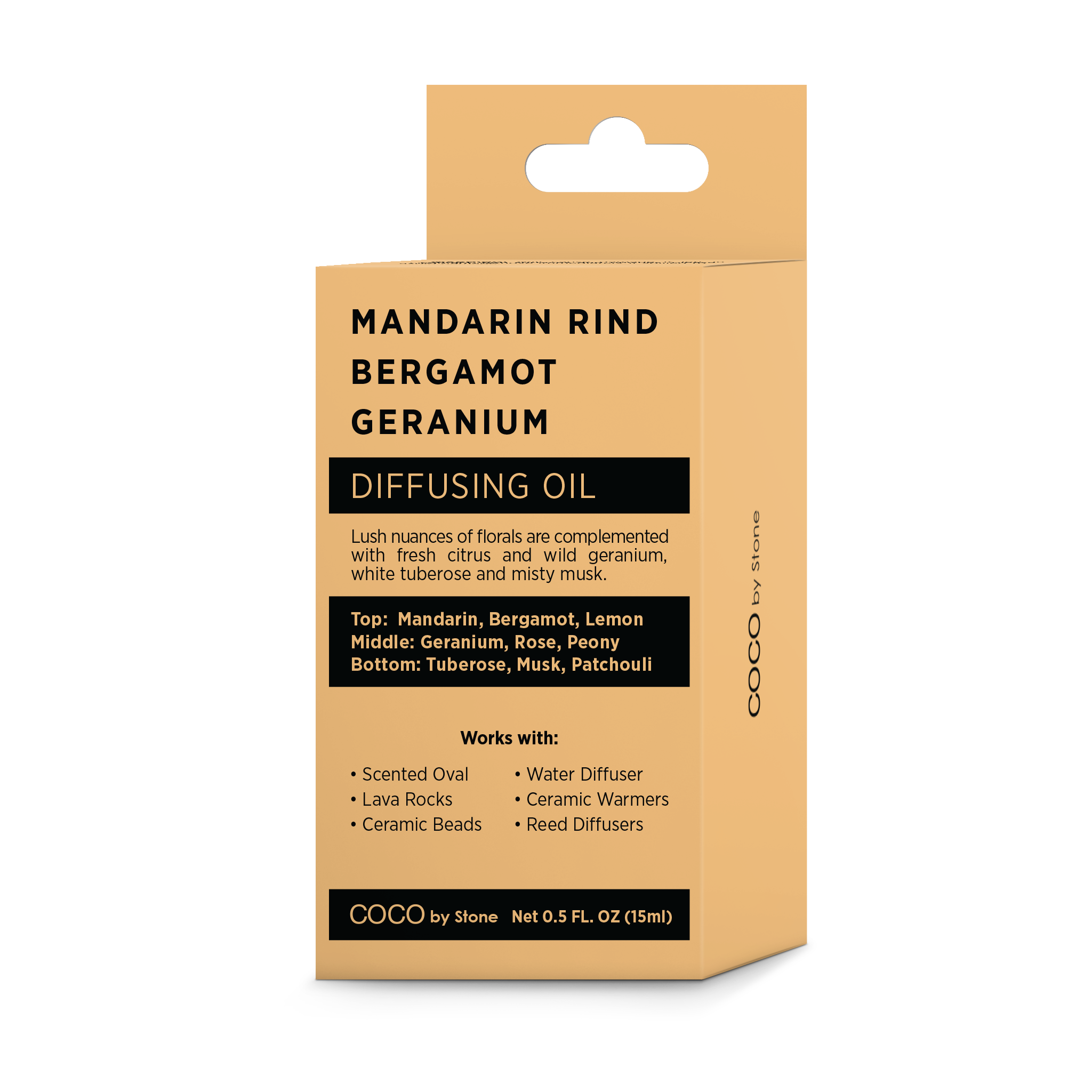 Diffusing Oil (Mandarin Rind | Bergamot | Geranium)