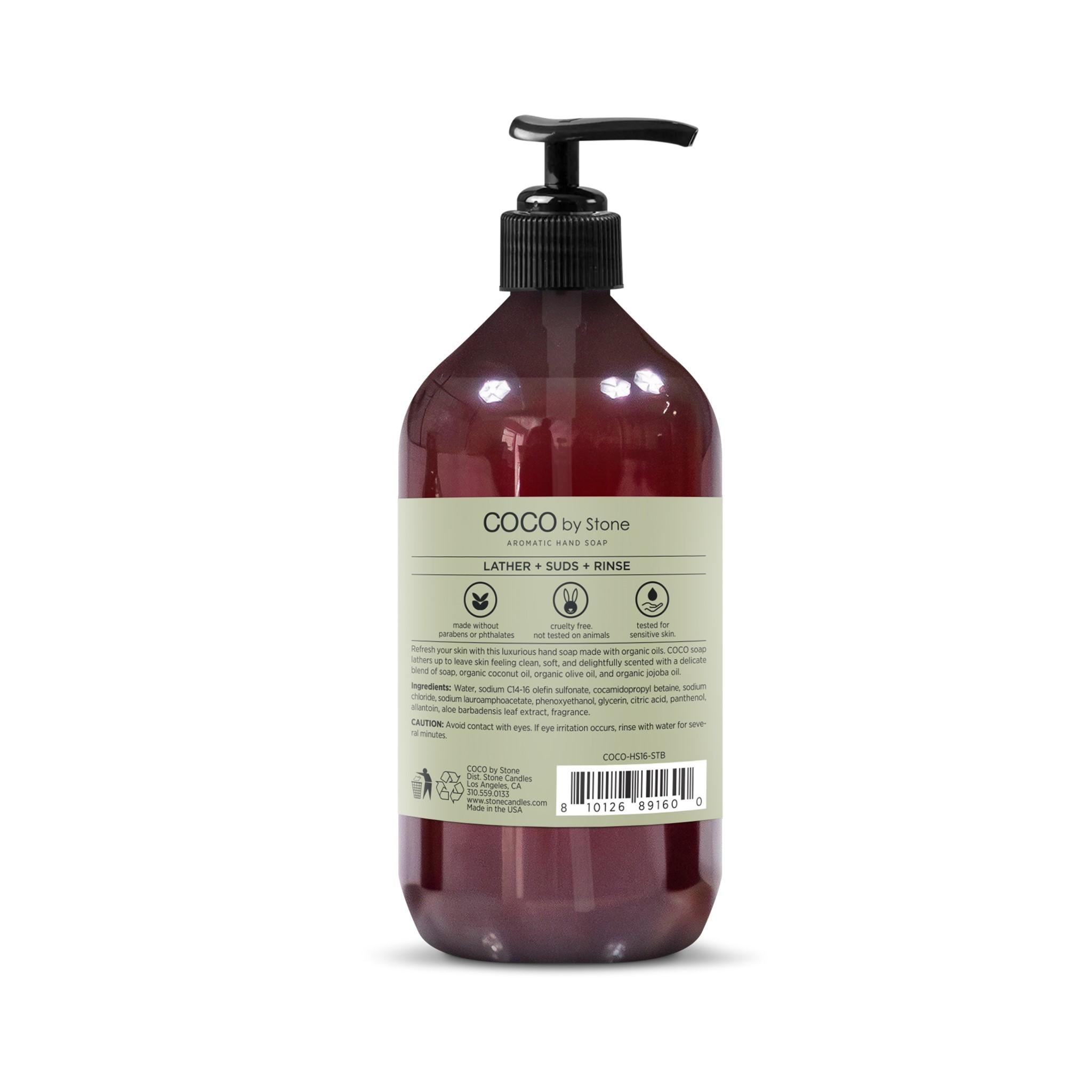 Santal | Tonka Bean | Black Musk Hand Soap