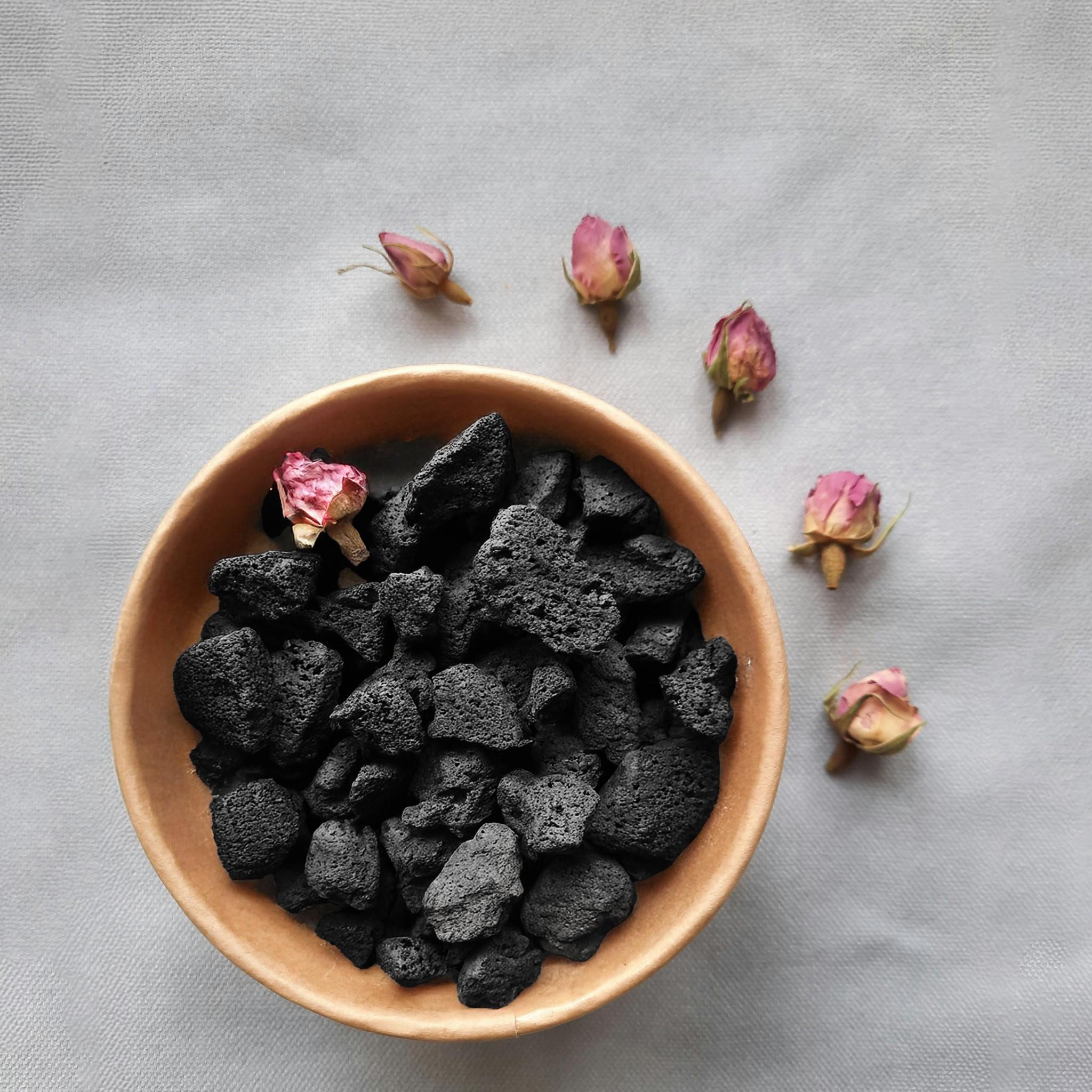 Scented Lava Rocks with Oil Starter Pack (Oud Wood | Cardamom | Cedar)