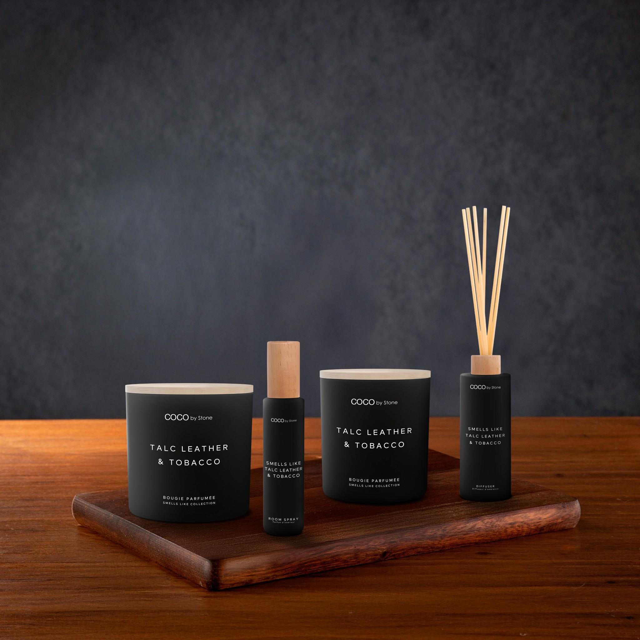5oz Smells Like Talc Leather & Tobacco Reed Diffuser