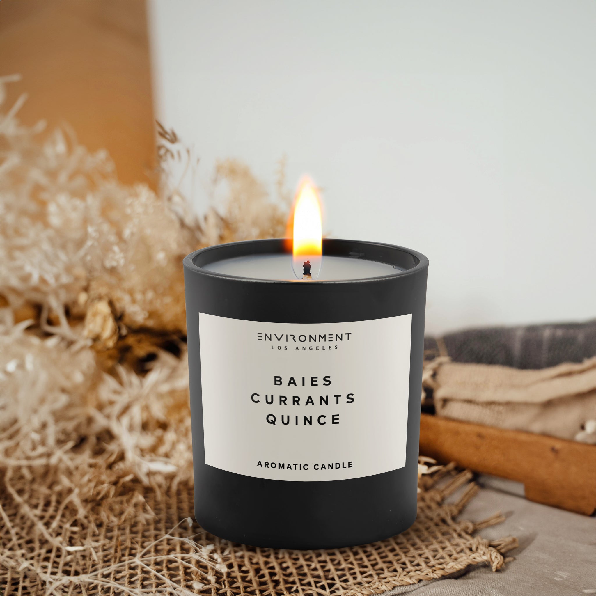 Baies Currants Quince Candle