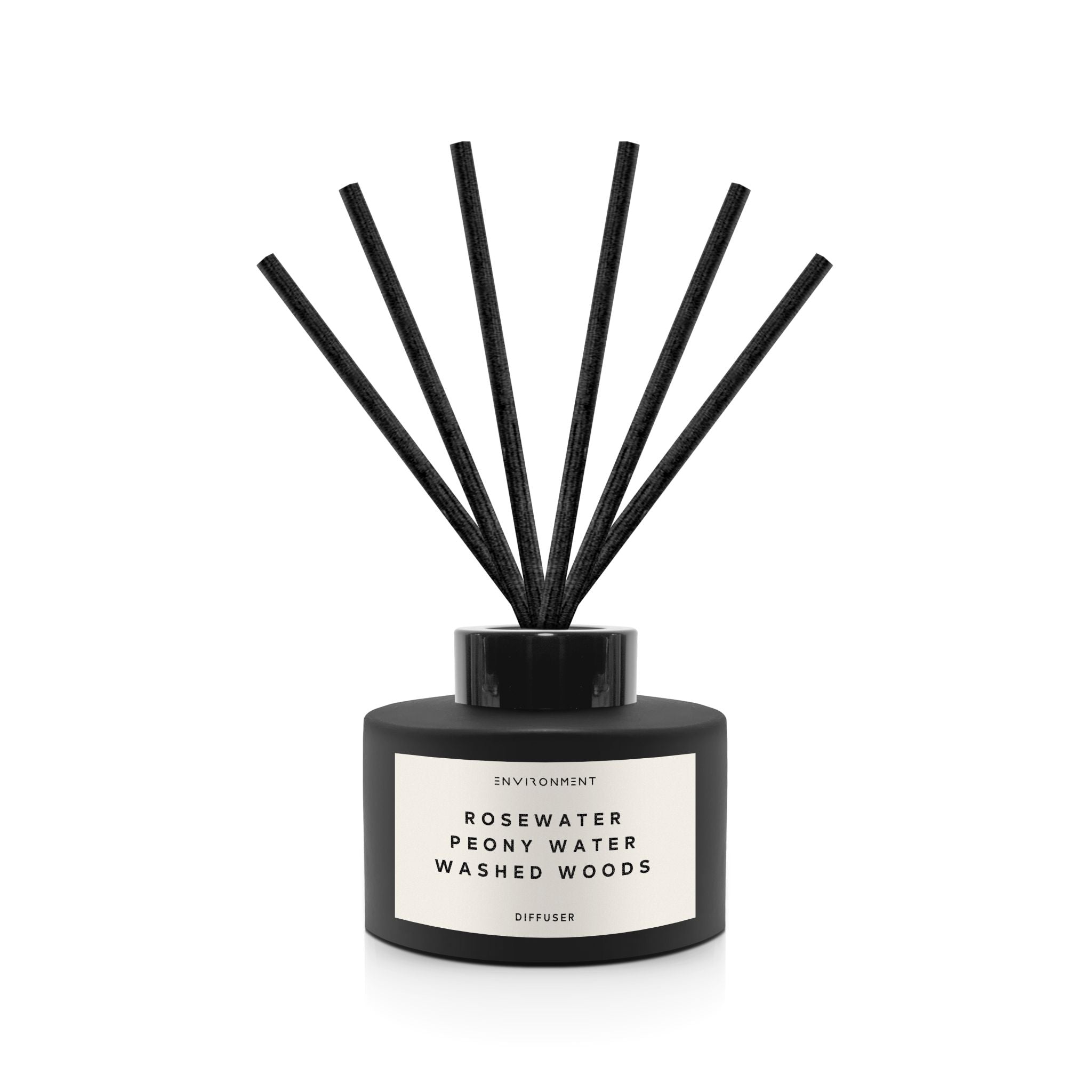 Rosewater | Peony Water | Washed Woods 200ml Diffuser and 8oz Candle Gift Pack (Inspired by Issey Miyake L'Eau d'Issey®)