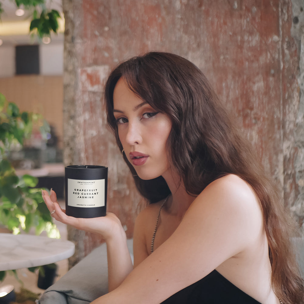 8oz Grapefruit | Red Currant | Jasmine Candle with Lid and Box (Inspired by Marriott Hotel®)