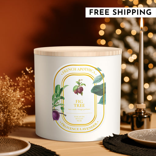 24oz French Apothica Fig Tree Candle