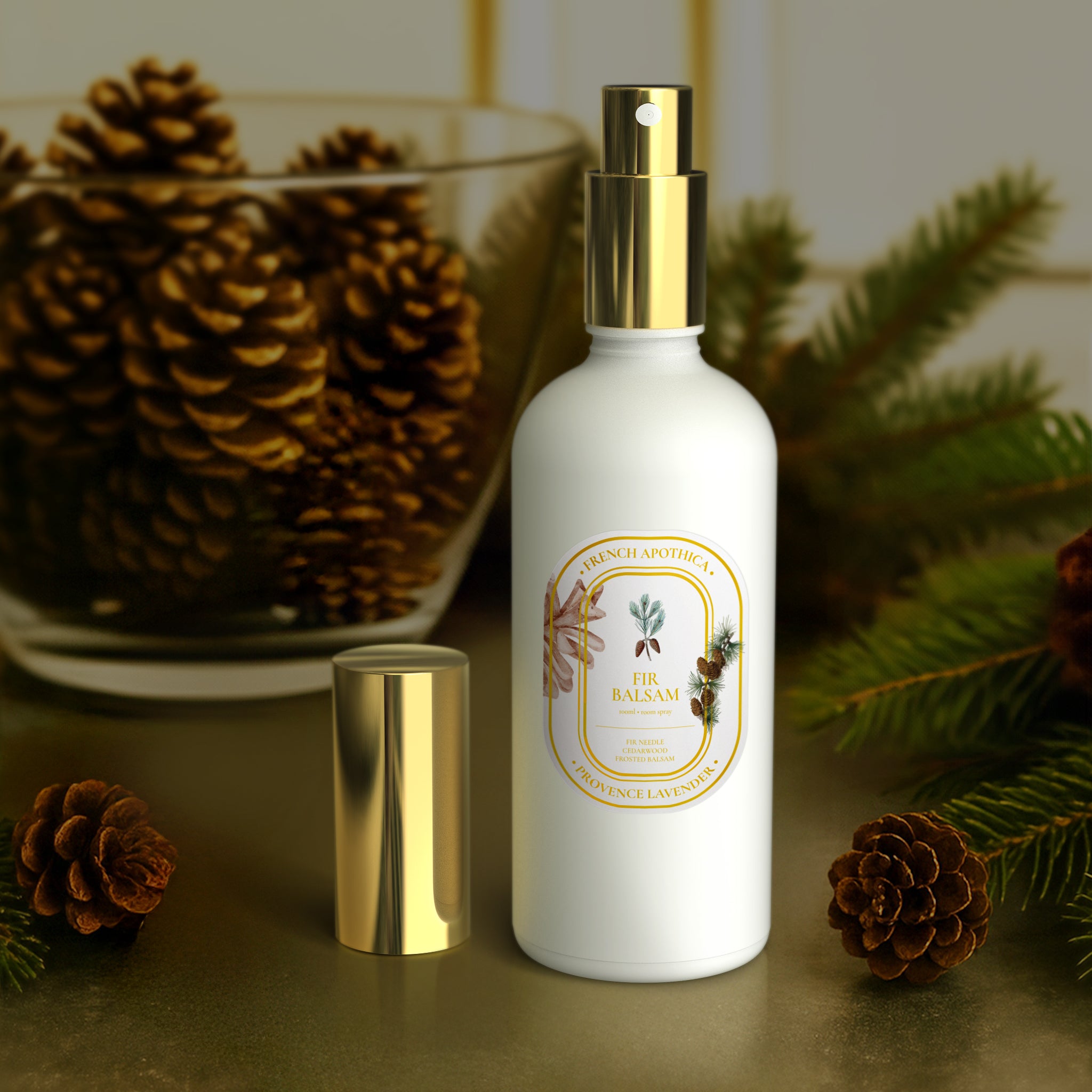 100ml French Apothica Fir Balsam Room Spray