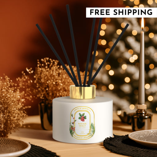 200ml French Apothica Winter Holly Diffuser
