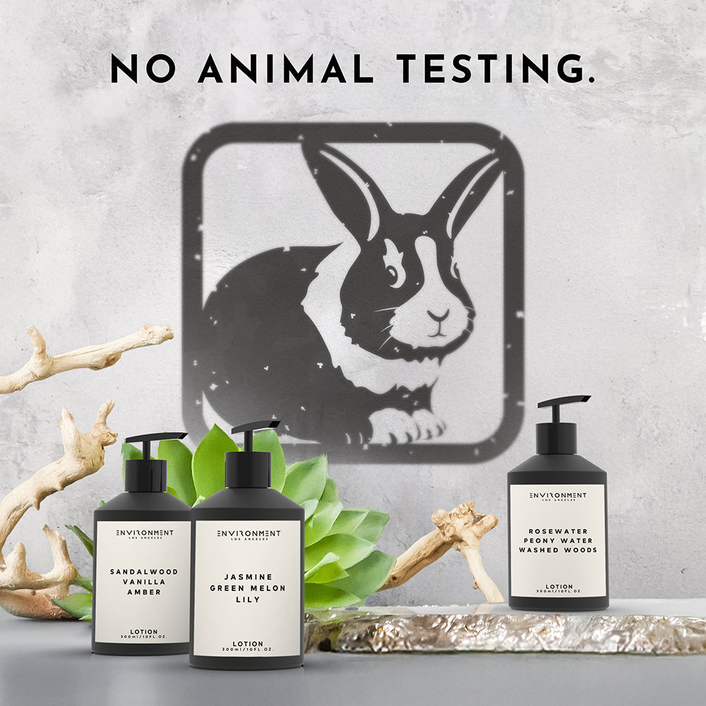No animal testing