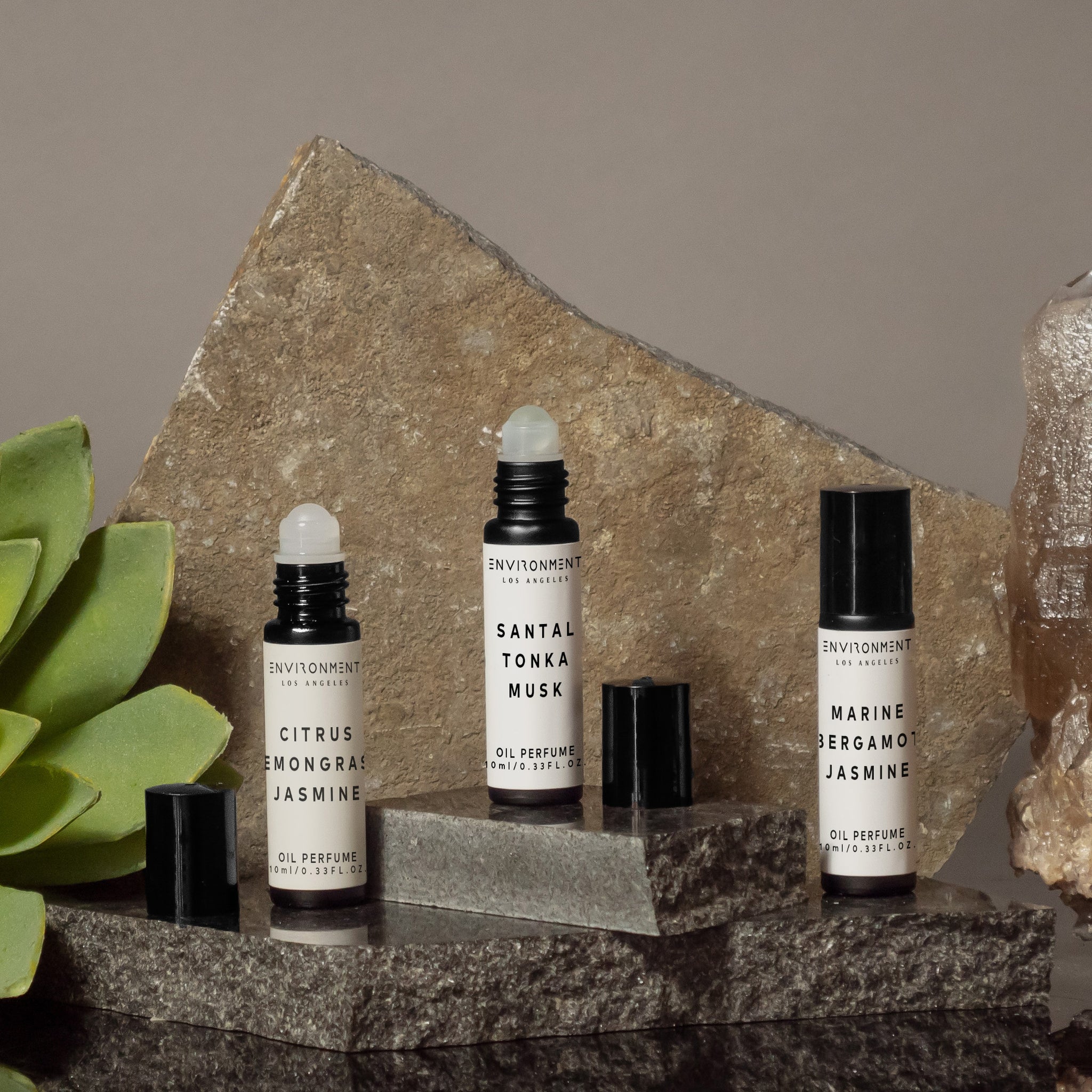 Rosewater | Peony Water | Washed Woods Roll-on Oil Perfume (Inspired by Issey Miyake L'Eau d'Issey®)