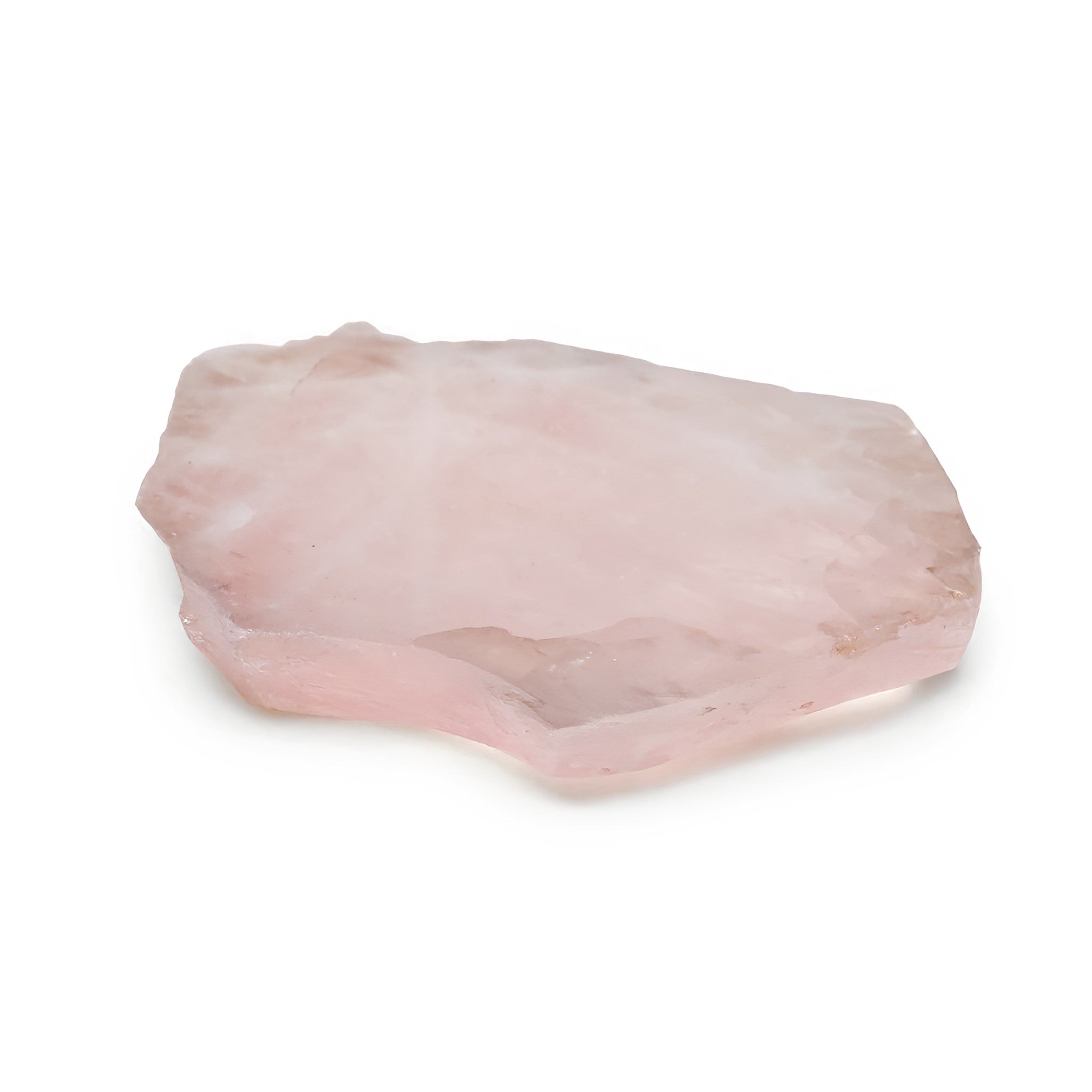 Rose Quartz Crystal Coaster
