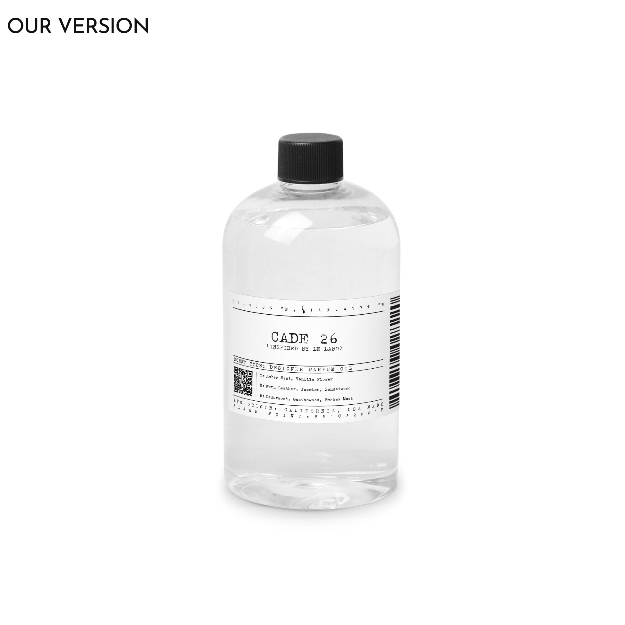 Cade 26 (Our version) Fragrance Oil