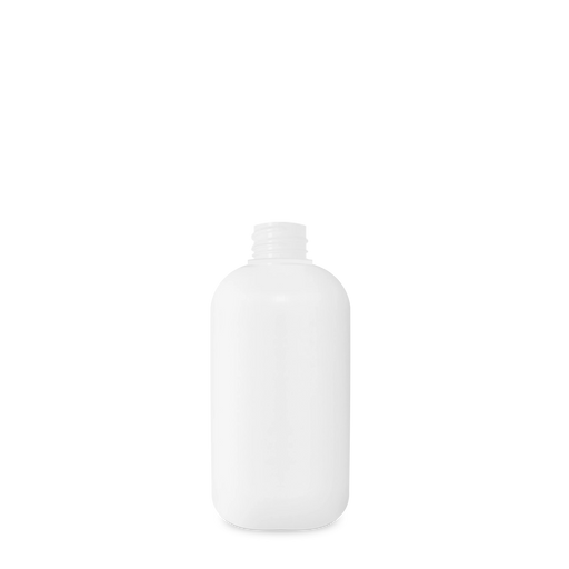 White Matte Plastic Bottle