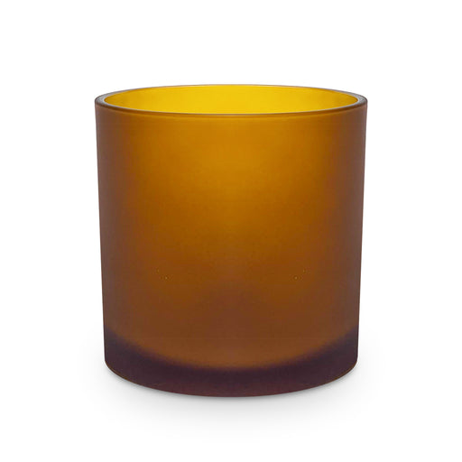Stone_Candles_Supplies_Heavy_Rocks_Glass_Amber_Frost_18oz