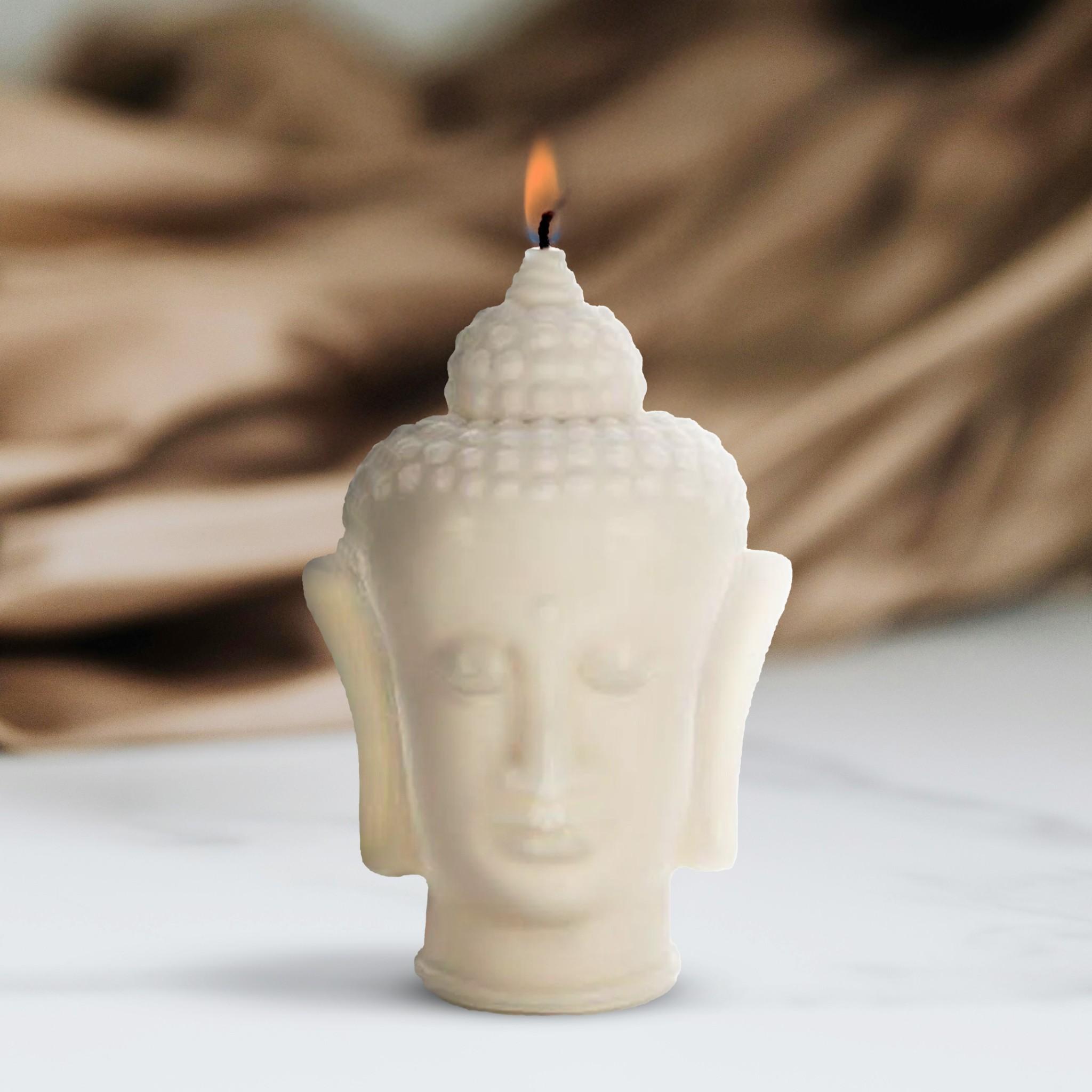 12oz Buddha Head Candle