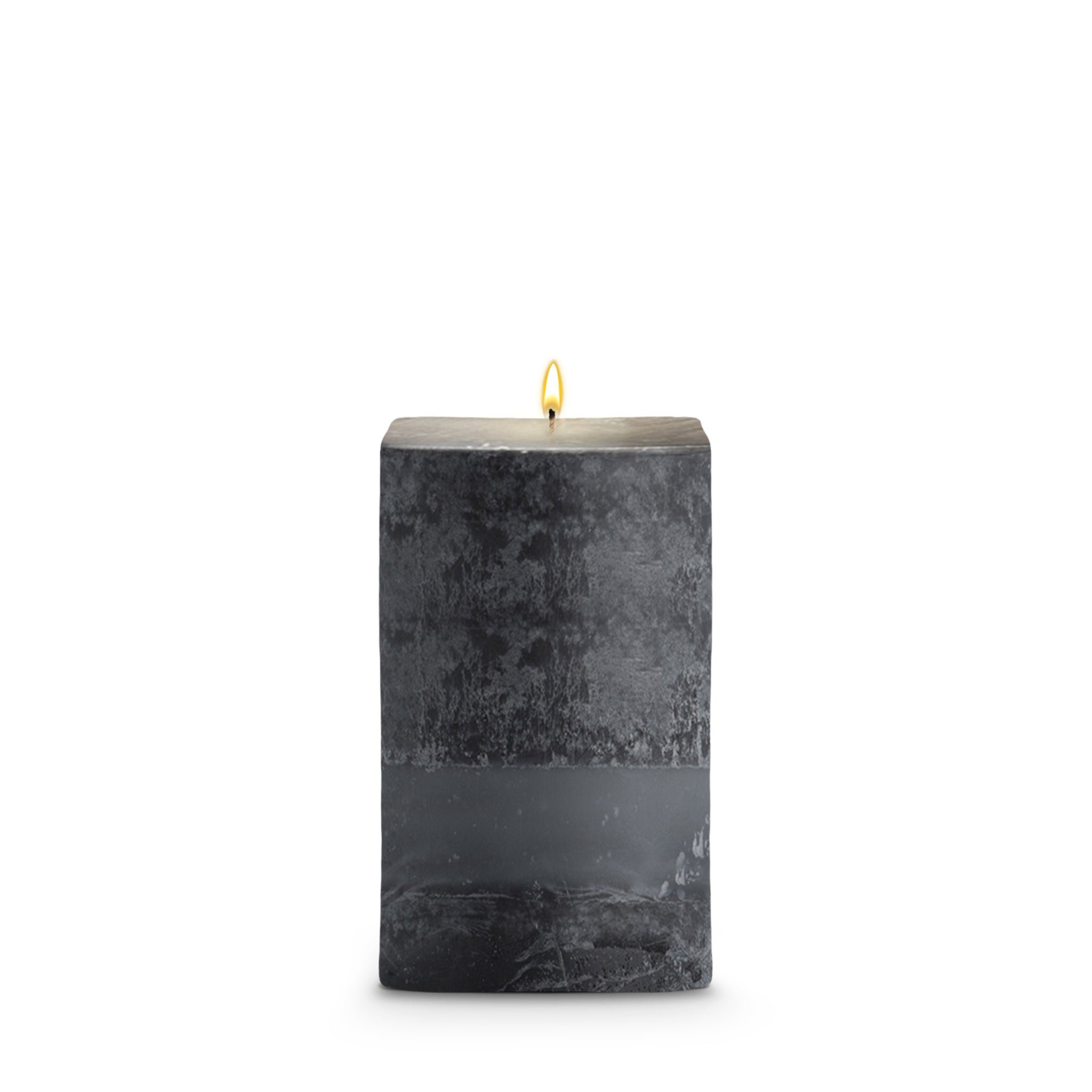 Black Bamboo Pillar Candles