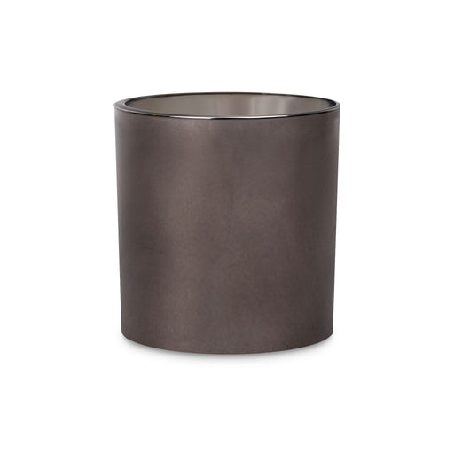 Stonecandles-Supplies-Heavy-Rocks-Glass-Smokey-Grey-Electroplate-11oz