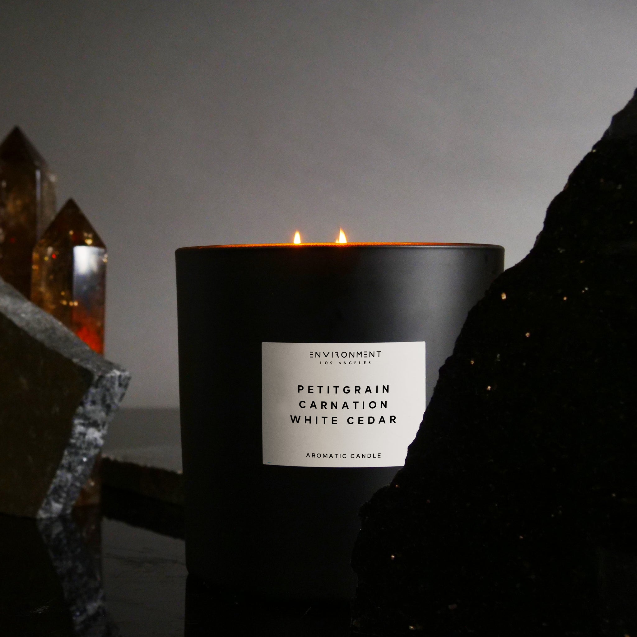 55oz Petitgrain | Carnation | White Cedar Candle (Inspired by YSL L'Homme®)