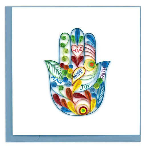 Message Card Hamsa Hand