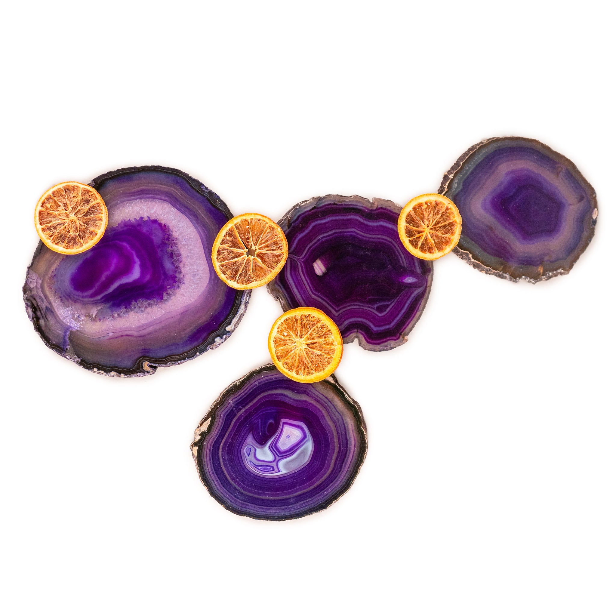 Purple Agate Coaster