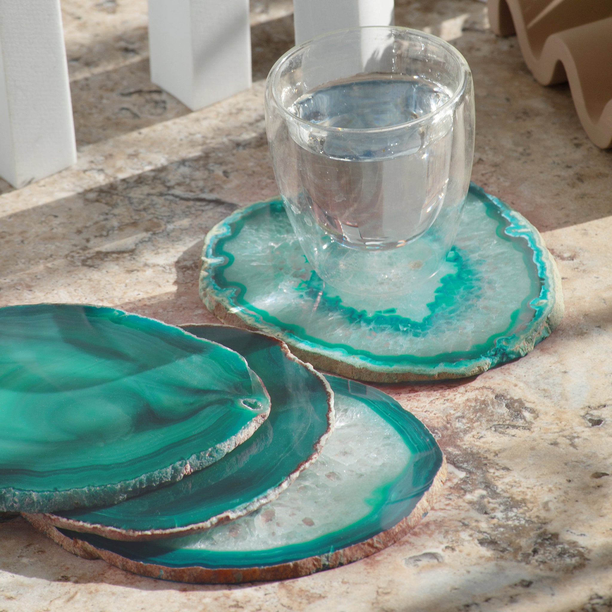 Turquoise Agate Coaster
