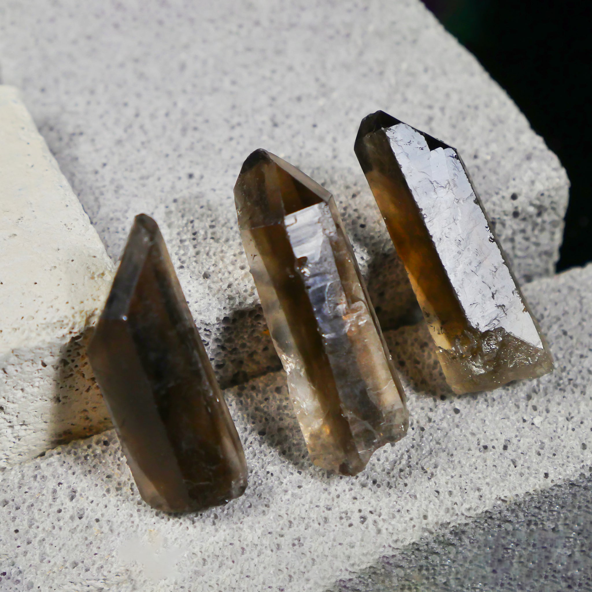 Smokey Quartz Crystal Points