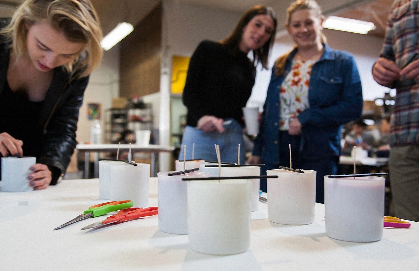 Stone Candles Candle Making Class