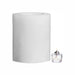 Stone Candles Luminaries White 4x5