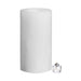 Stone Candles Luminaries White 4x8