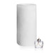 Stone Candles Luminaries White 6x12