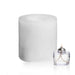 Stone Candles Luminaries White 6x6