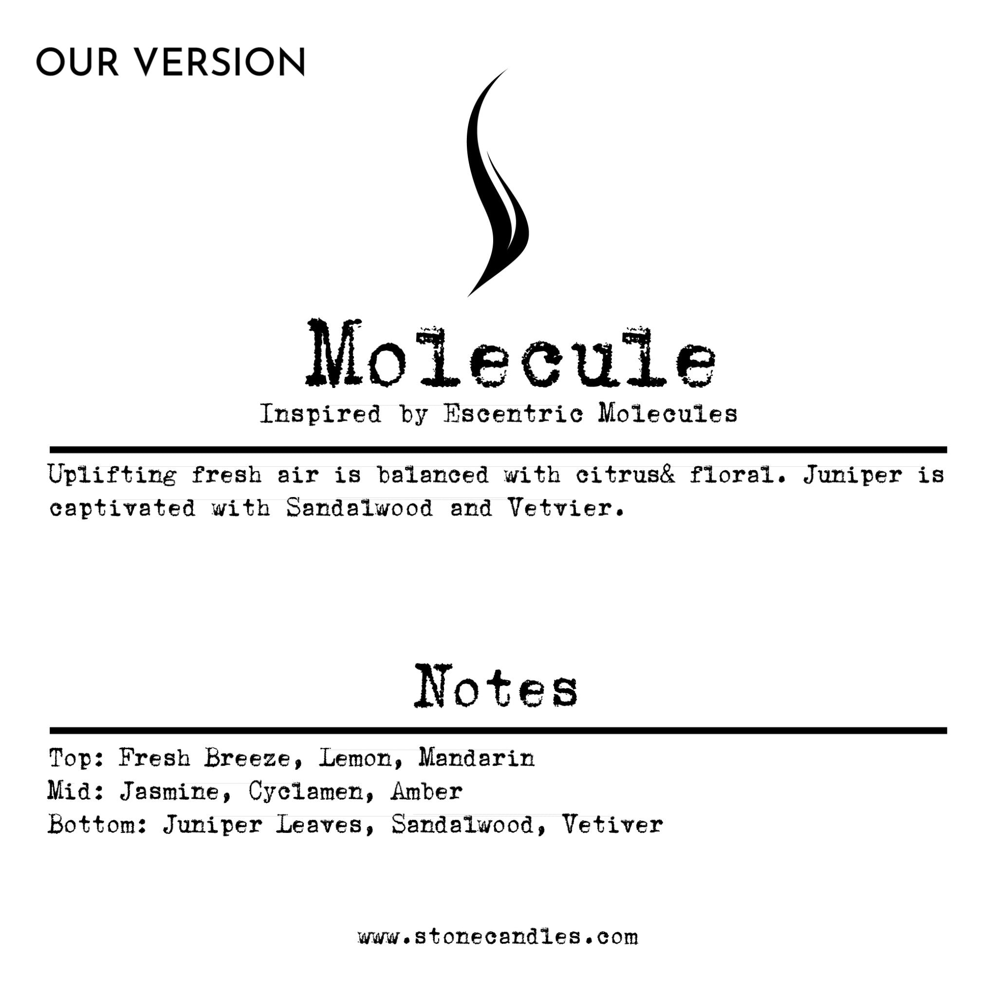 Molecule (Our version) Sample Scent Strip