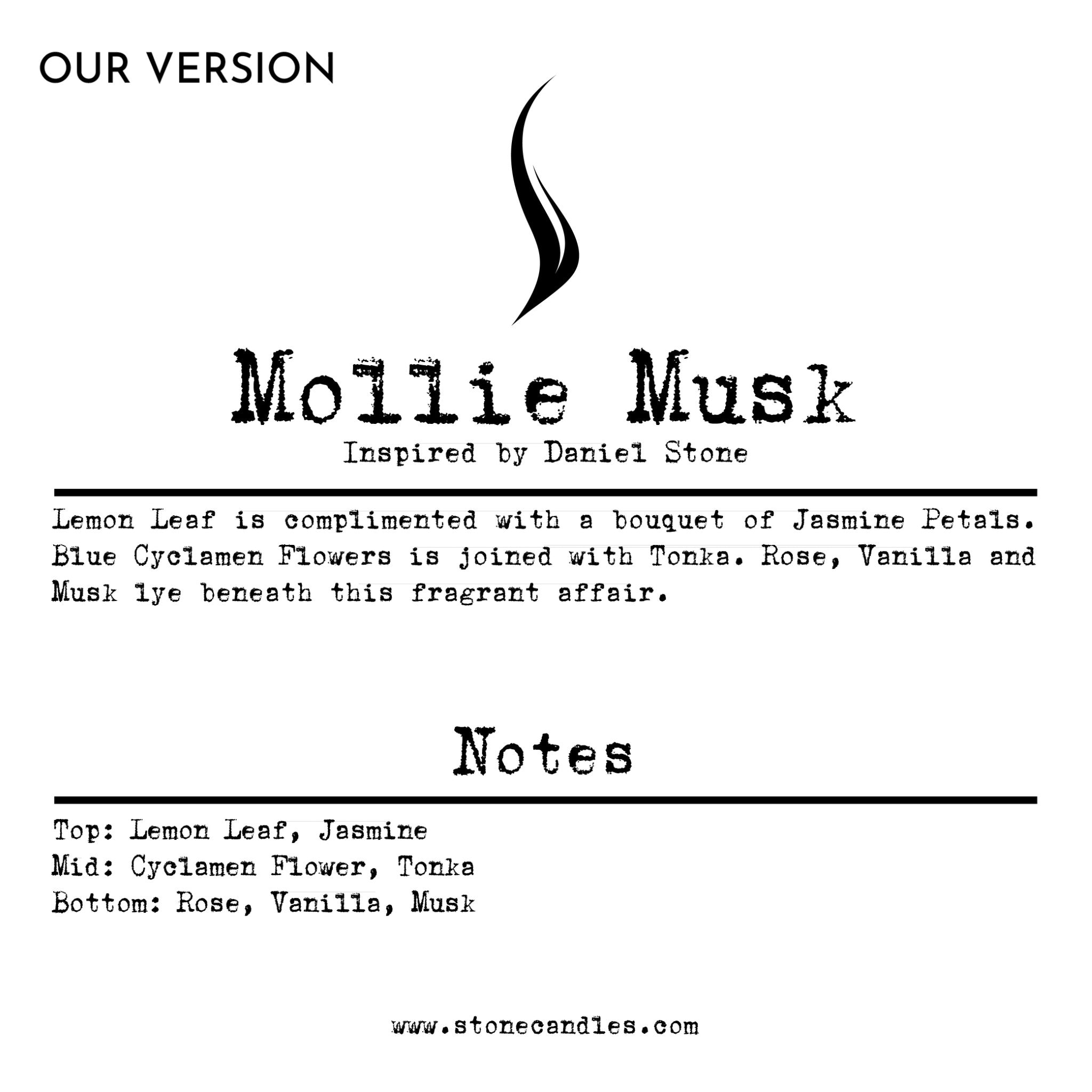 Mollie Musk (Our version) Sample Scent Strip