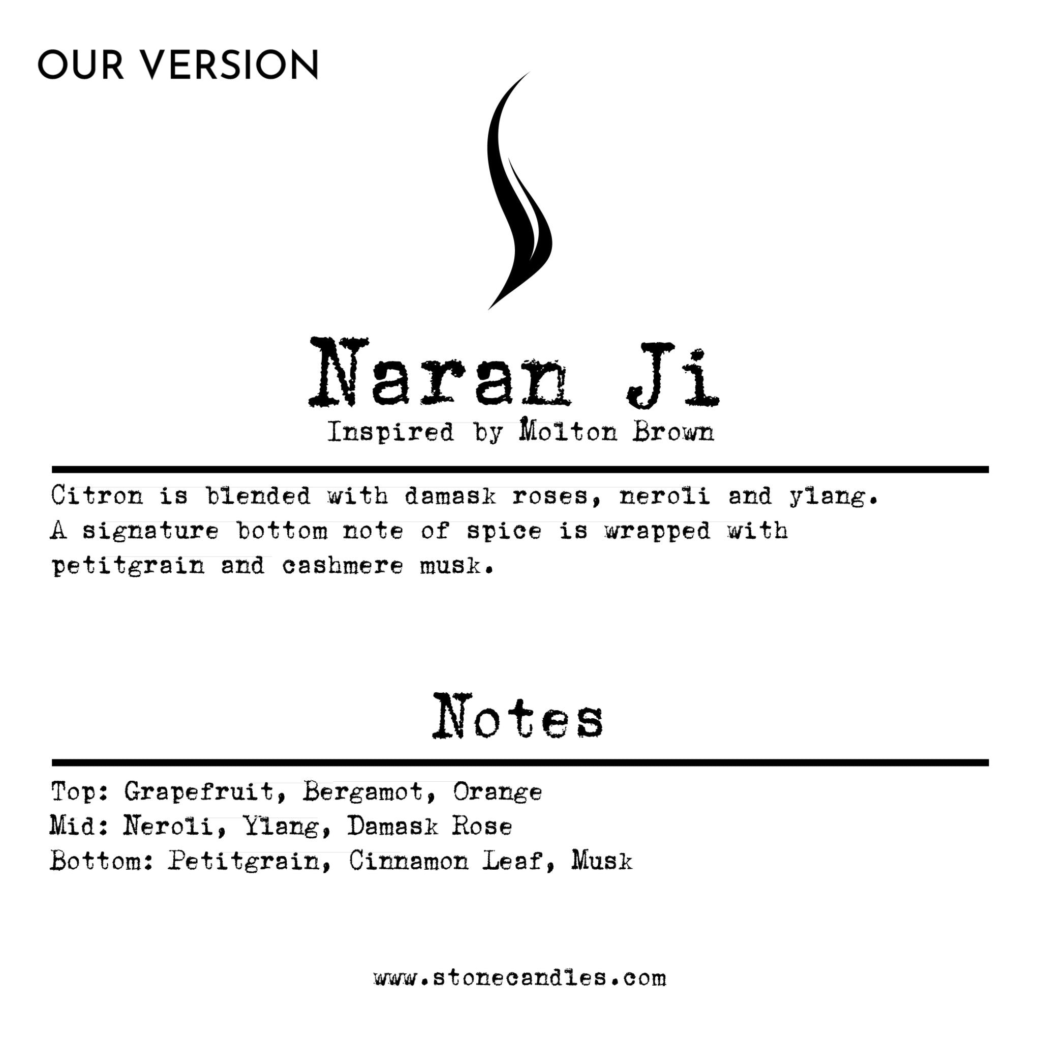 Naran Ji (Our version) Sample Scent Strip