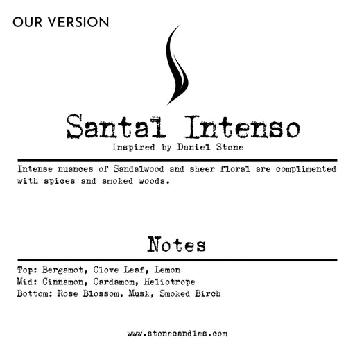 Santal Intenso (Our version) Sample Scent Strip