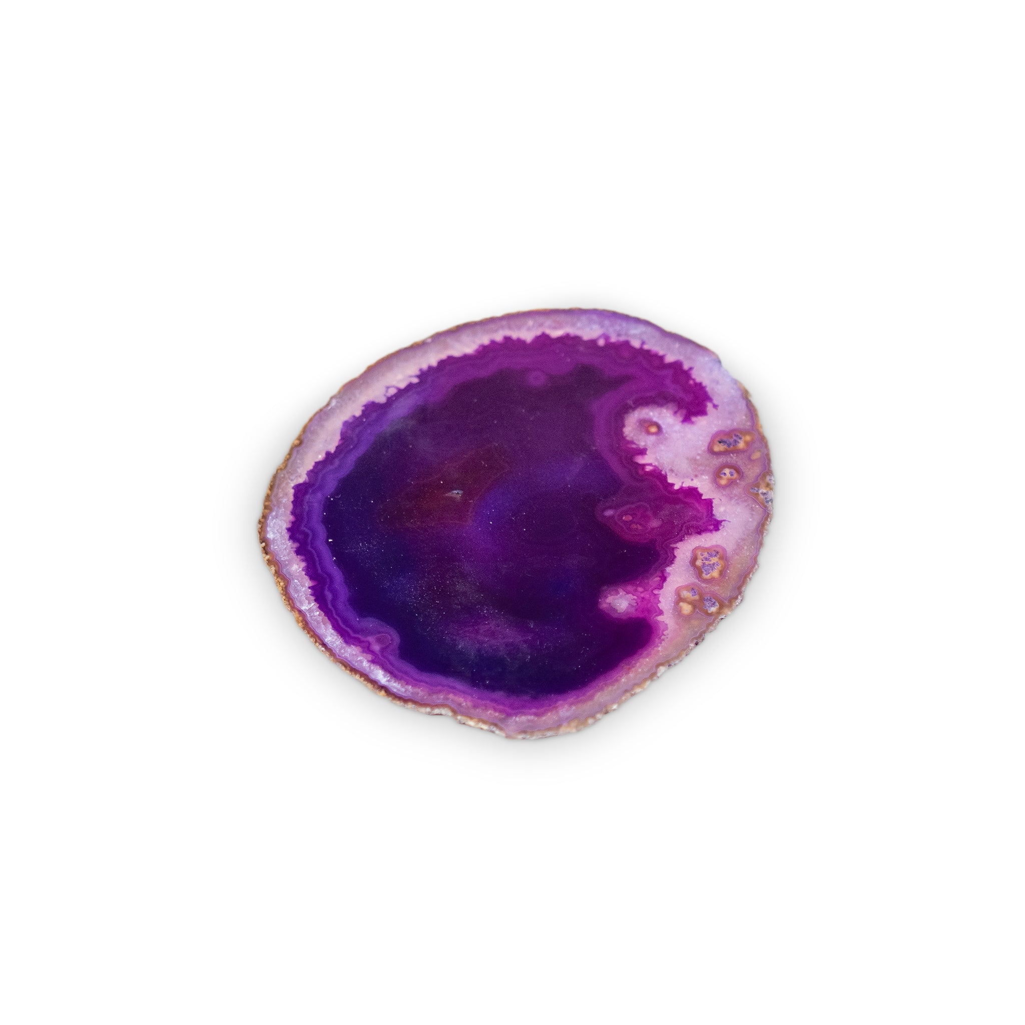 Purple Agate Coaster