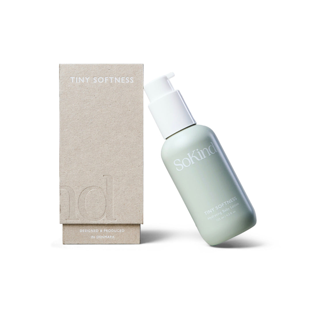 TINY SOFTNESS de SOKIND est une lotion corporelle intensément nourrissante pour garder la peau de votre bébé douce et hydratée tout au long de la journée. Exclusivité The Care